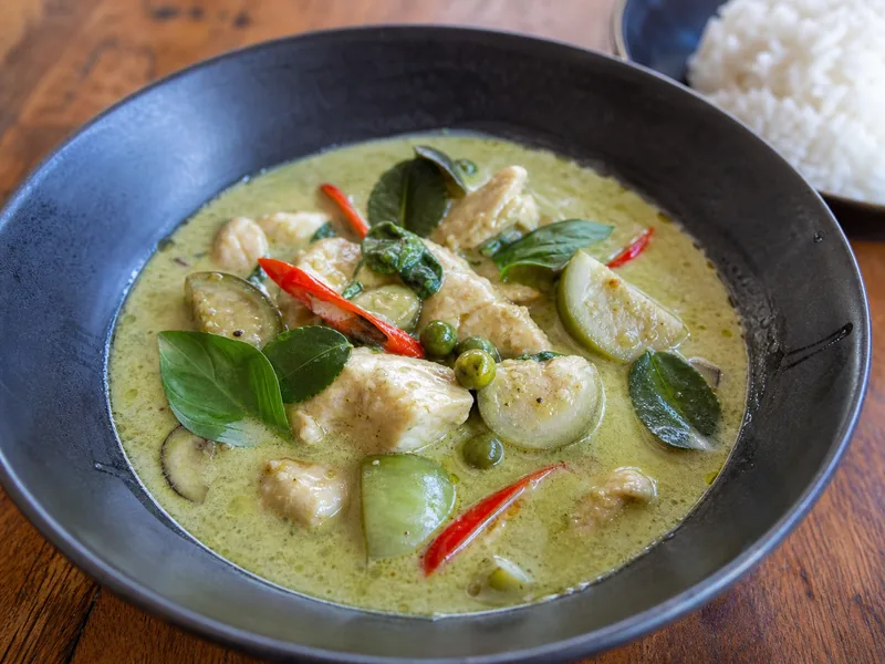 Danie Zielone curry tajskie